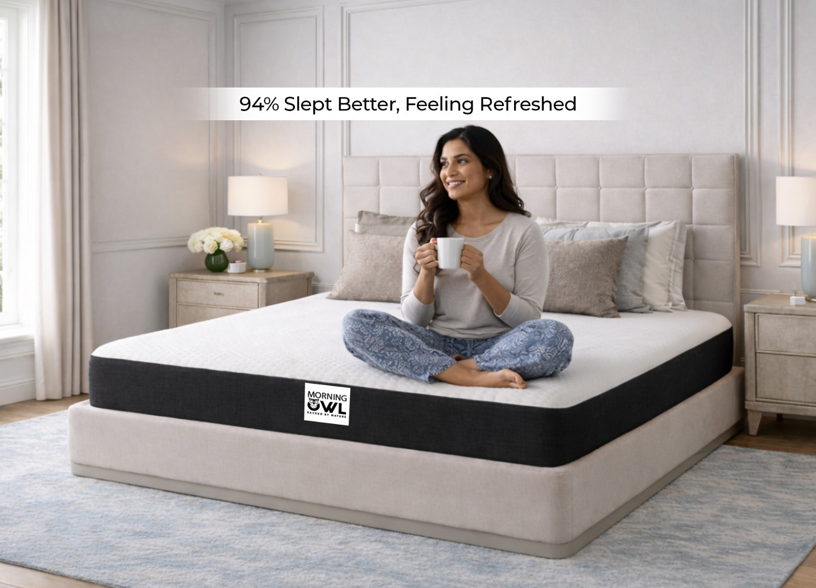 7 Zone  Complete Natural Latex Mattress - Firm Support