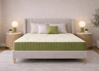 Morning Owl Comfort Craft 3D Organic Latex Mattress on Bed – Natural Latex Mattress India