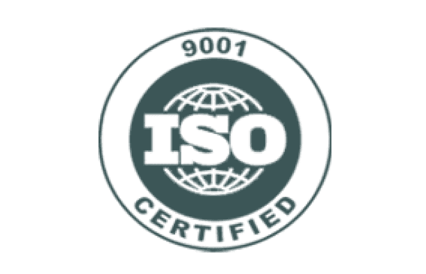 ISO 9001 Certified badge for Morning Owl natural latex mattresses - internationally recognised quality management certification