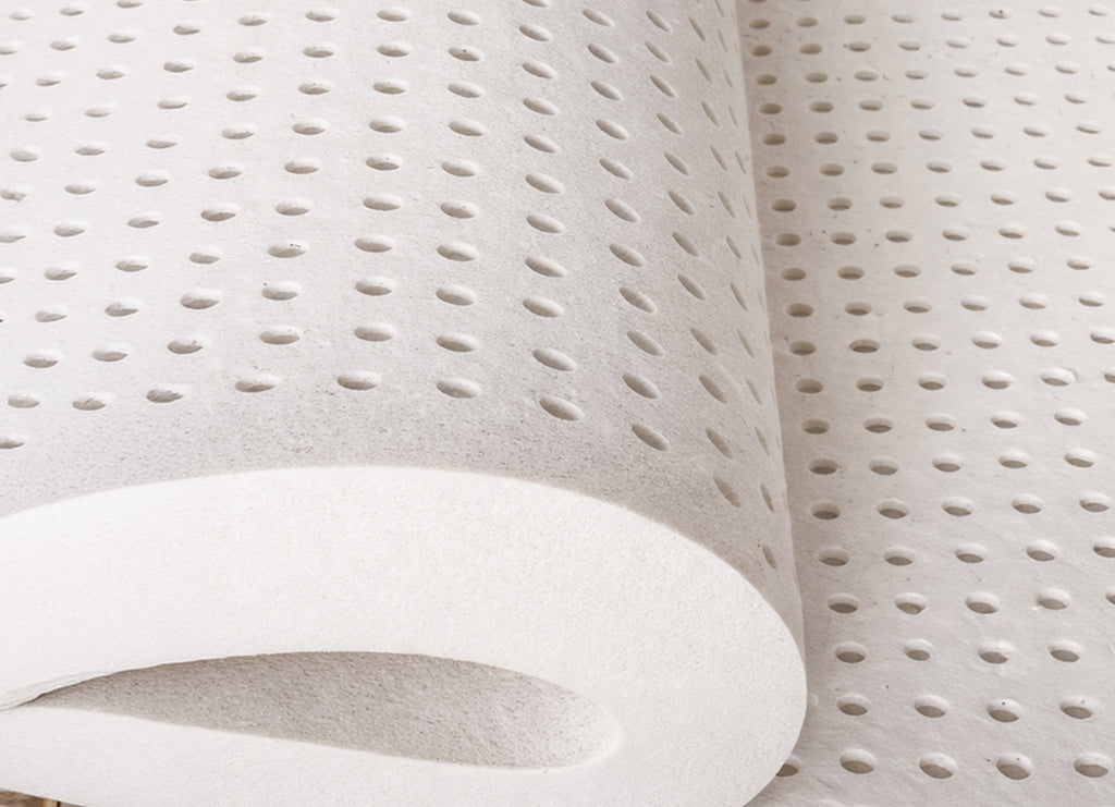 Morning Owl Medium Firm Natural Latex Mattress Pinhole Surface Texture – Breathable India