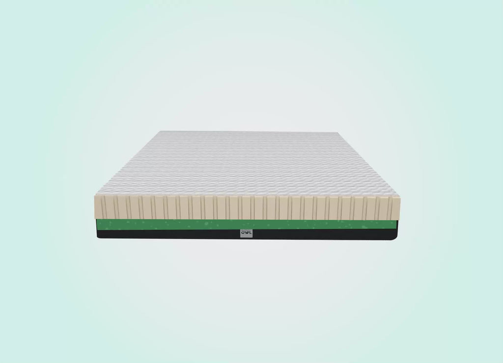 Ortho Sense Pro Natural Hybrid Latex Mattress – HR Foam + Latex Medium Firm Support