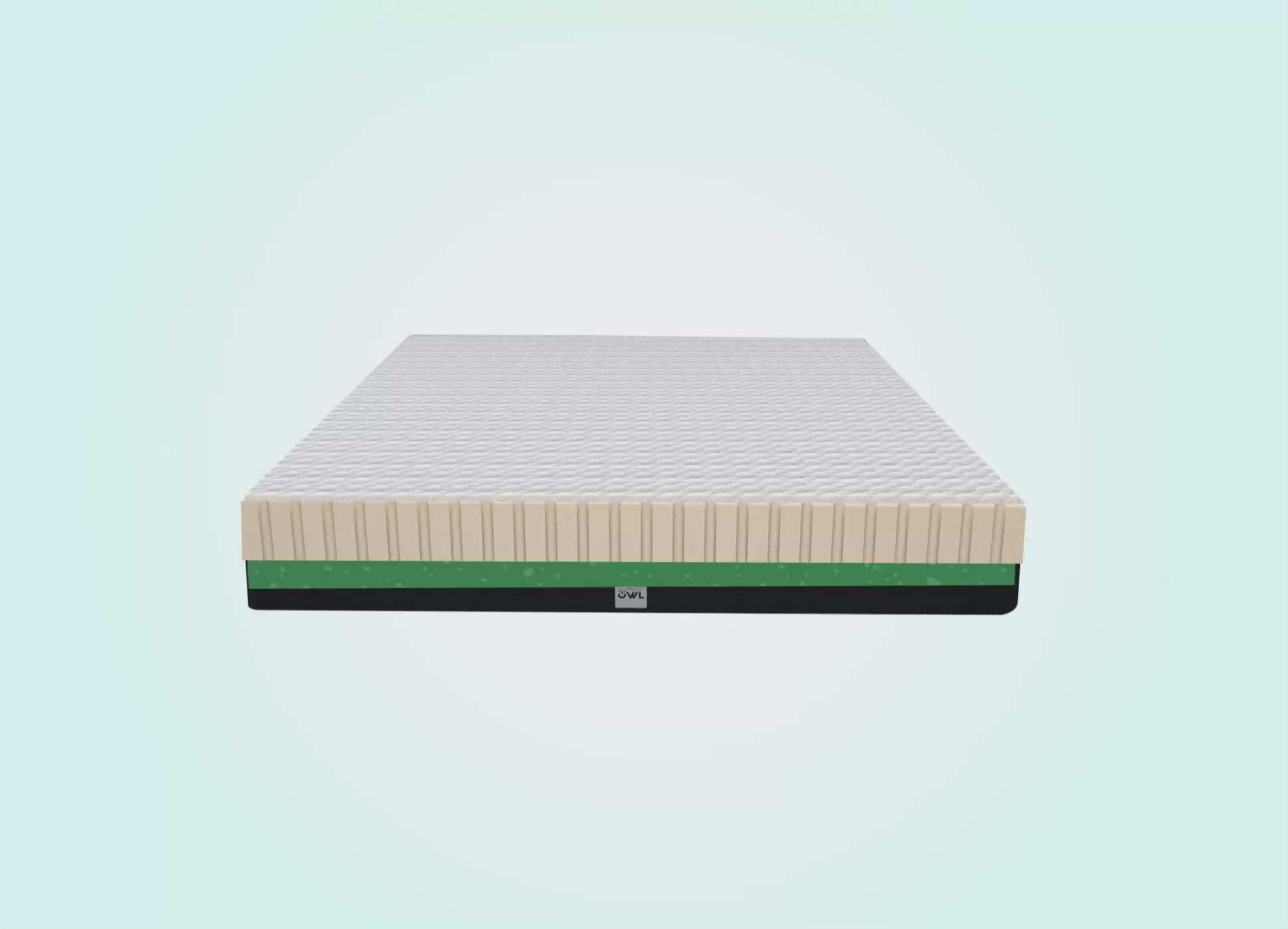 Ortho Sense Pro Natural Hybrid Latex Mattress – HR Foam + Latex Medium Firm Support