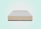 Morning Owl 7 Zone Organic Latex Mattress Layers – 100% Natural Eucalyptus Tencel Cover, Organic Cotton Cover, 7 Zone Latex Layer, Firm Latex Layer and Base Cover