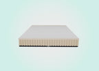 Morning Owl Mattress Layers – 100% Natural Eucalyptus Tencel Cover, Organic Cotton Cover, Natural Latex Foam and Base Cover – Chemical Free Natural Latex Mattress India