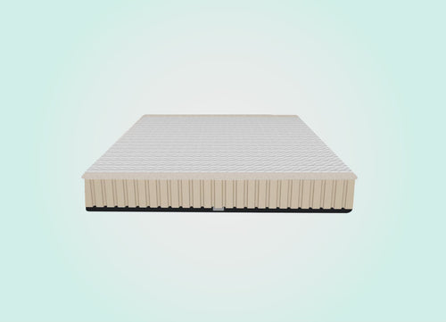 Morning Owl Mattress Layers – 100% Natural Eucalyptus Tencel Cover, Organic Cotton Cover, Natural Latex Foam and Base Cover – Chemical Free Natural Latex Mattress India
