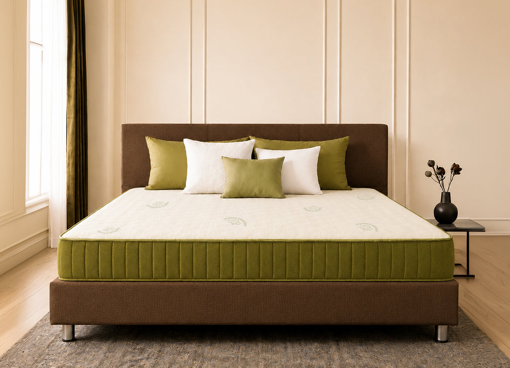 Superia Complete Natural Latex Mattress - 8 Inch Single Firm Block