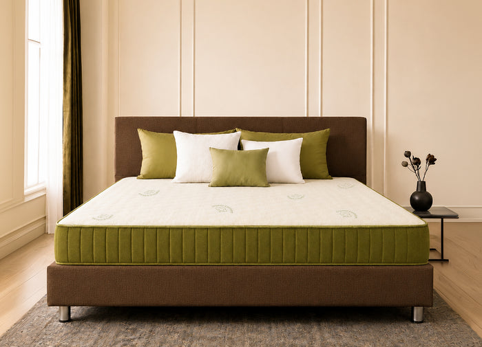 Superia Complete Natural Latex Mattress - 8 Inch Single Firm Block